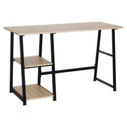 Письменный стол с полками БРАБИКС ЛОФТ CД-006 Дуб натуральный / BRABIX LOFT CD-006