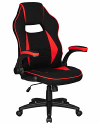 Кресло игровое ДОБРИН РИCК (черно-красный) / DOBRIN RICK