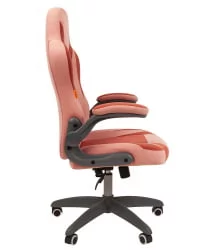 Кресло для геймеров CХАИРМАН ГАМЕ 55 Розовый-бордо / CHAIRMAN GAME