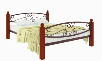 Кровать Каролина Лукс плус 1800х1900 Медная / Lux plus