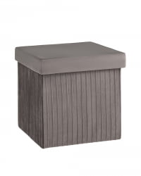 Пуф складной с ящиком Сторе Скуаре Антрацитовый / Store Square