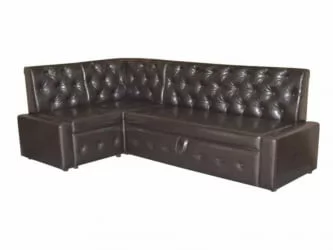 Диван угловой с ящиками Зефир Комбинация 2 Остин Умбер