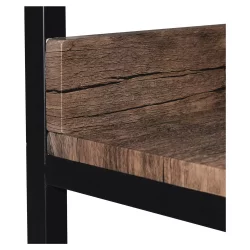 Стеллаж БРАБИКС ЛОФТ СХ-002 Мореный дуб / BRABIX LOFT SH-002