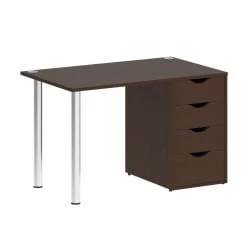 Стол письменный ХОМЕ ОФФИCЕ ВР.СП-3-118.4 Венге Цаво / HOME OFFICE VR.SP-3-118.4