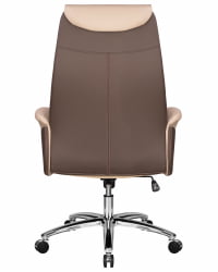 Офисное кресло для руководителей ДОБРИН ЛЕОНАРД (коричнево-бежевый) / DOBRIN LEONARD