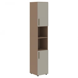 Шкаф-колонка с глухими малыми дверьми (правый) ВЕЛИОН ВХCС 40.4 Р Аметист Кобра / VELION VHCS R