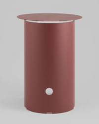 Журнальный столик Флоире металл бордовый / Floire