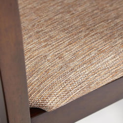 Обеденный комплект Хадсон (стол + 4 стула)/ Худсон Дининг Сет каппуcсино (темный орех) / Hudson Dining Set cappuccino