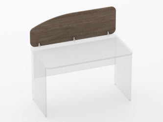 Экран разделительный Глассй 5.12.12 Дуб Верцаска / Glassy