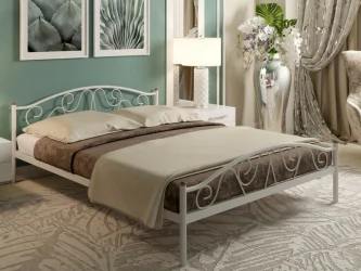 Кровать 160 на 190 Ангелина Плус 1600х1900 Красная / Plus