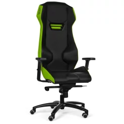 Геймерское кресло ВАРП Зе Зеленый/черный / WARP Ze