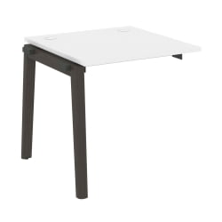 Наборный элемент рабочей станции ОНИКС ВООД ОВ.1.НРС-0.8 Белый Бриллиант/Темный / ONIX WOOD OW.1.NRS-0.8