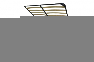 Кровать двуспальная из дерева Катрин 1600 ПМ Мора синий