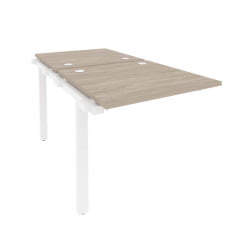 Наборный элемент рабочей станции на м/к ОНИКС О.М-2.НРС-0.8 Дуб Аттик/Белый / ONIX O.M-2.NRS-0.8