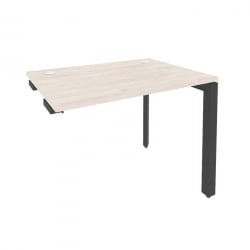Стол-приставка на П-образном м/к к опорным элементам ОНИКС О.МП-СПР-1.7 Денвер Светлый/Антрацит / ONIX O.MP-SPR-1.7