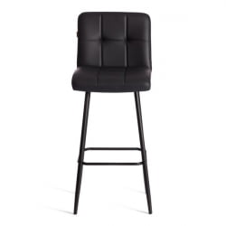 Барный стул Медео/Медео экокожа , черный, 45х56х113 см / Medeo/Медео