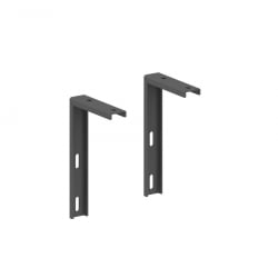 Кронштейн для передней панели стола (2 шт.) Сигма МК.КПС.201.АН Антрацит / Sigma МК.КПС.201.AN