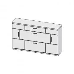 Комод в гостиную Корано Бм.Кор-06 Белый