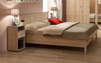 Кровать 180 на 200 Шерлоcк 41 Дуб Сонома (спальня) / Sherlock