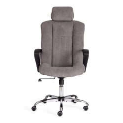 Кресло ОКСФОРД хром флок , серый, 29 / OXFORD