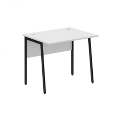 Стол рабочий ИМАГО Плус СП-1П Белый Черный / IMAGO Plus СП-1P