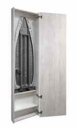 Шкаф со встроенной гладильной доской Ирон Бокс (правый) Беленый дуб / Iron Box