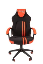 Кресло геймерское CХАИРМАН ДРАЙВ (ГАМЕ) 26 Черный-красный / CHAIRMAN (GAME)