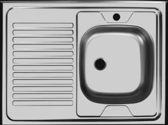 Мойка Кухонная Укинокс Стандарт Ст800.600-4C 0Л / Ukinox St800.600-4C 0L