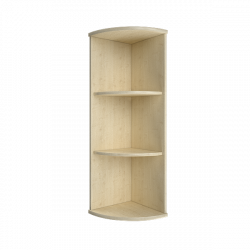 Стеллаж средний угловой Рива А.УС-2 Клен / Riva