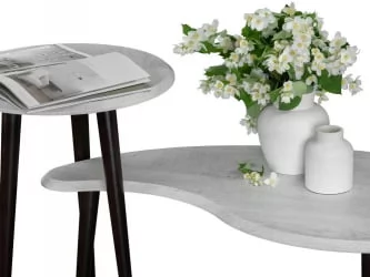 Стол в гостиную БеаутйСтйле 2 Дуб дымчатый/венге / BeautyStyle