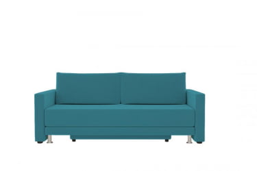 Диван прямой Сальтвик (Берхоусе) Цвет фасада: Азур велюр; Тип: Прямой; Материал фасада: Металл/Велюр / (Berhouse)
