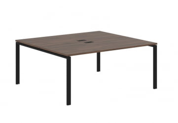 Бенч-система ЕДИС ЕУВСТ 1716 Дуб Денвер темный Черный / EDIS EUWST