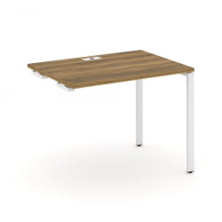 Стол приставка к опорным тумбам/шкафам CОНCЕПТ CН.ОСПР-001 Сандал Янтарный Белый / CONCEPT CN.OSPR-001