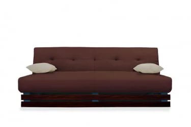 Диван тканевый МАНГО 1 (3 категория) НеоШоколад_НеоЛатте / MANGO