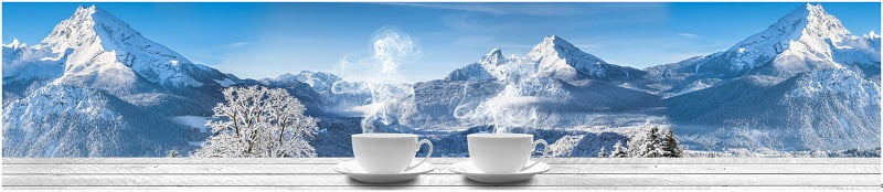 Глянцевый фартук (КОМПОЗИТ) КМ 191 / KM