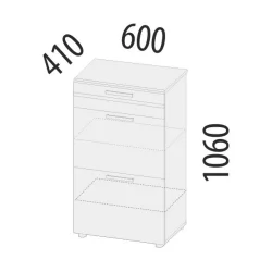 Тумба в прихожую Денвер 400.11