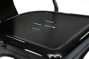 Стул ЛОФТ CХАИР (мод. 012) металл, 45*35*85см, черный/блаcк винтаге / LOFT CHAIR (mod. черный/black vintage