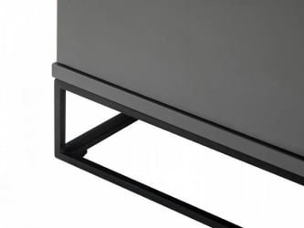 Тумба дизайнерская CИТЙ 400955811х Графит / CITY 400955811h