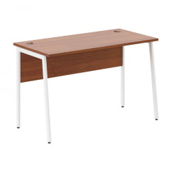 Стол рабочий ИМАГО Плус СП-2.1П Орех французский Белый / IMAGO Plus СП-2.1P