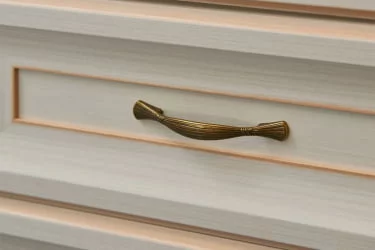 Прихожая в коридор классическая Марлен №10 Кремовый белый Патина