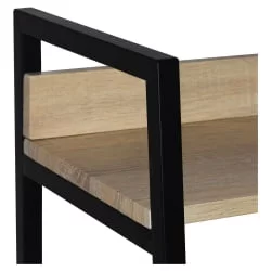 Стеллаж БРАБИКС ЛОФТ СХ-002 Дуб натуральный / BRABIX LOFT SH-002