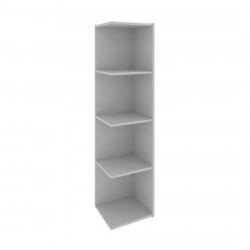 Модуль приставной 4 ячейки ЛОCКЕР плус ЛК.ПМ-4 Серый / LOCKER plus LK.PM-4