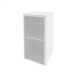 Шкаф низкий узкий правый ОНИКС О.СУ-3.2Р(Р) Белый Бриллиант / ONIX O.SU-3.2R(R)