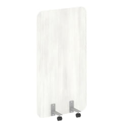 Перегородка на металлических опорах, на роликах Р-лине ДП.Р-80-150 Снежная Патина / R-line DP.R-80-150