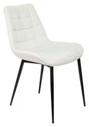 Стул для кухни Бюрократ КФ-6 Молочный Велвет 20 / KF-6 Velvet