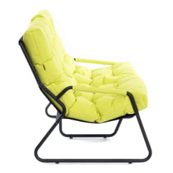 Диван Ерго / Эрго рогожка с водоотталкивающей пропиткой, Лайм / Ergo