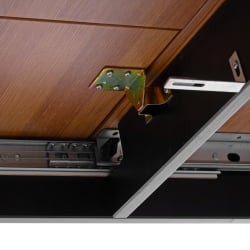 Стол Соната Люкс раздвижной/Соната Лукс екстенсион табле массив сосны, антик /графит, 120-(150)х75х73 см / раздвижной/Sonata Lux extension table