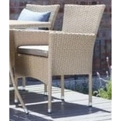 Плетеное кресло АМ-196 Беиге / AM-196 Beige