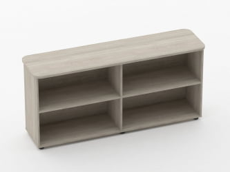 Тумба приставная к столу Глассй 3.18.104 Дуб сантана светлый / Glassy