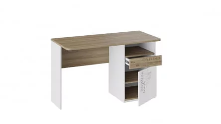 Детский стол Оксфорд ТД-139.15.02 Ривьера Белый с рисунком